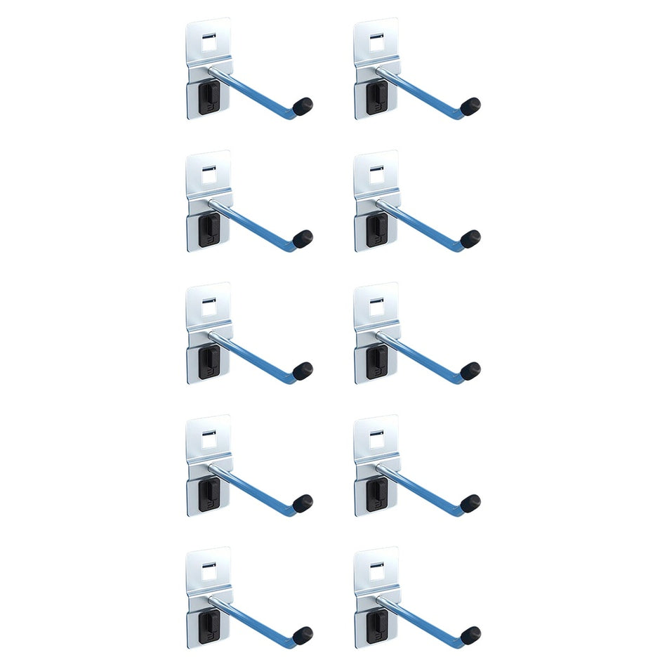 Gereedschapshaak enkel lang 80mm set 10stuks - Weldingshop