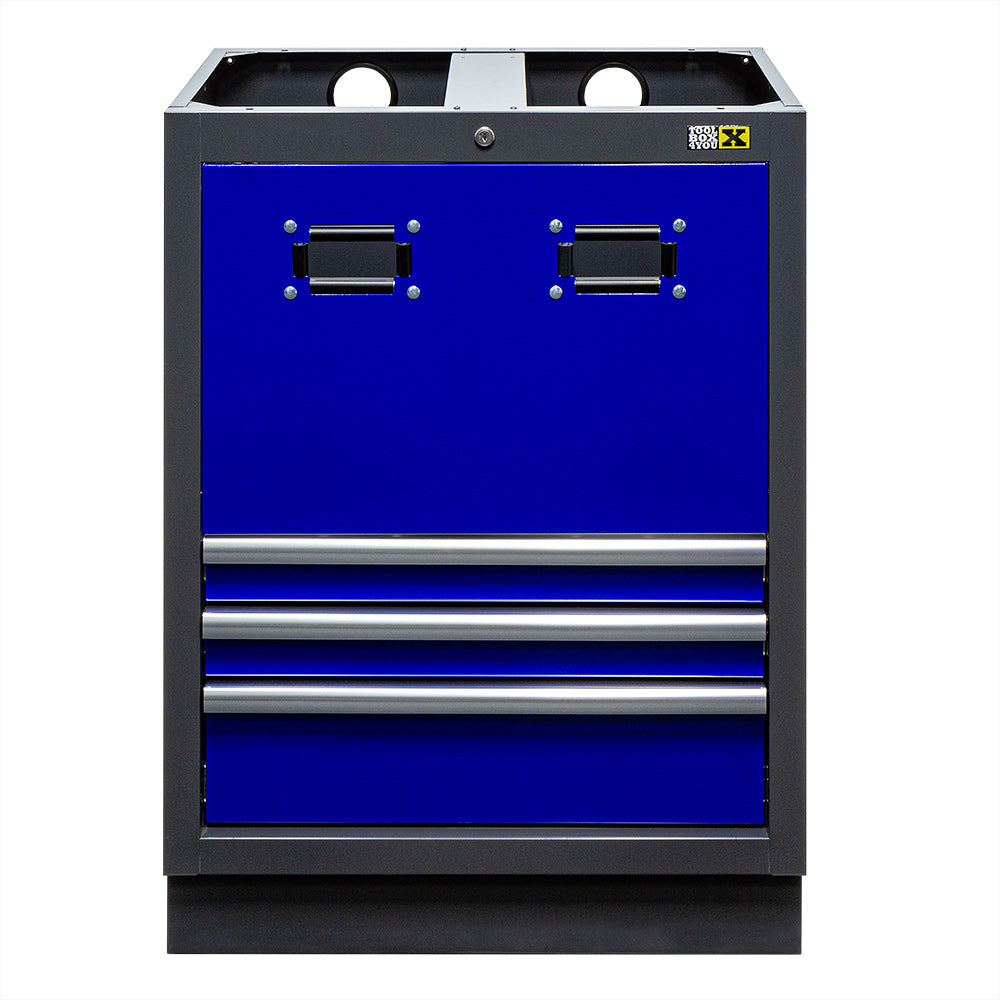 Onderkast voor haspels BLAUW - Weldingshop