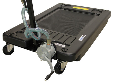 Olie opvangbak met handpomp 70liter - Weldingshop