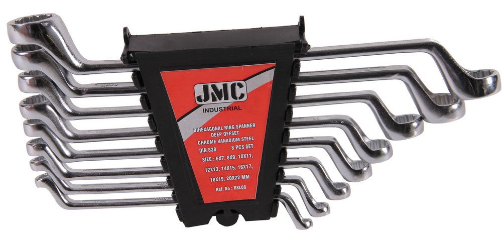 Ringsleutelset 8 delig - Weldingshop