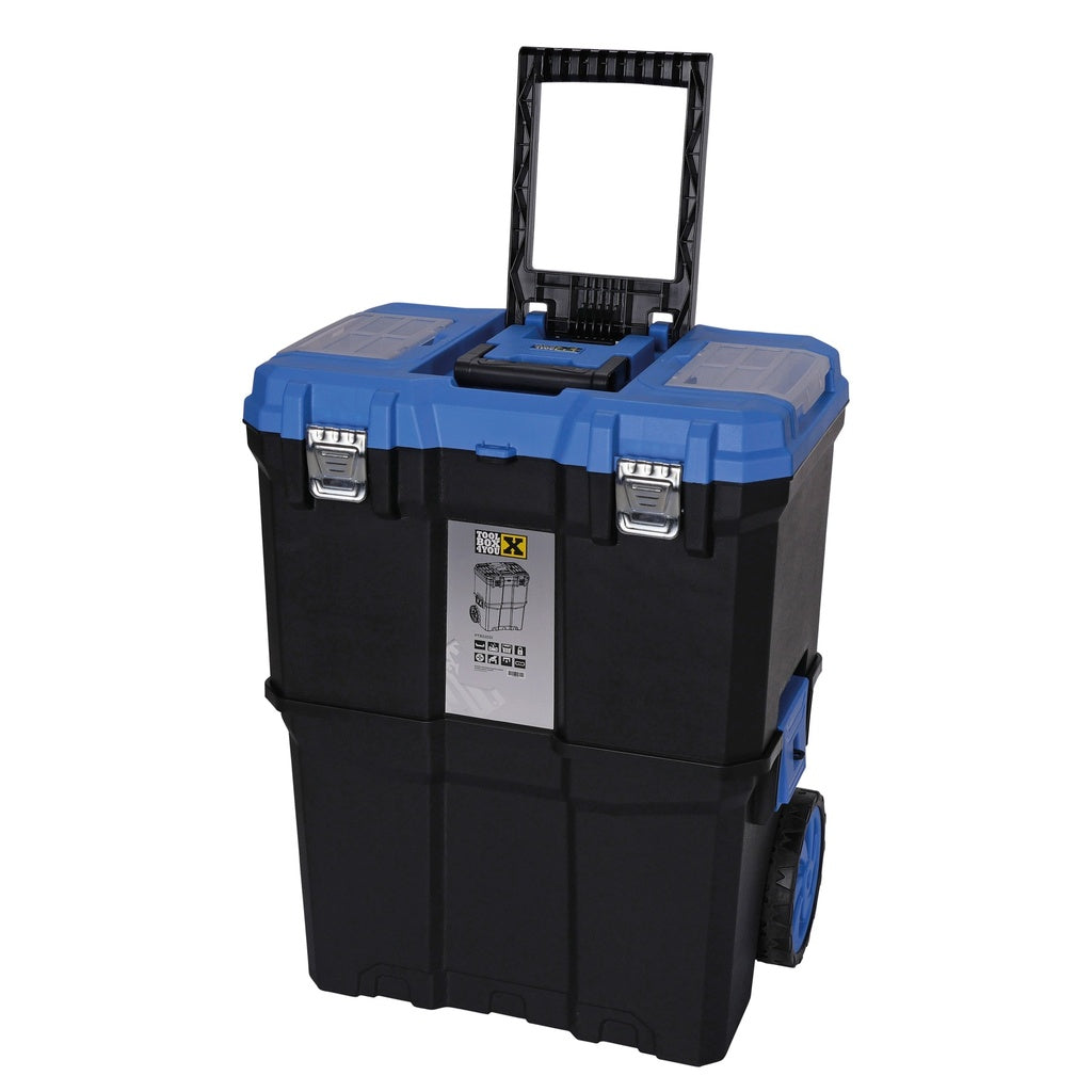 Mobiele gereedschapskist dubbel - Weldingshop