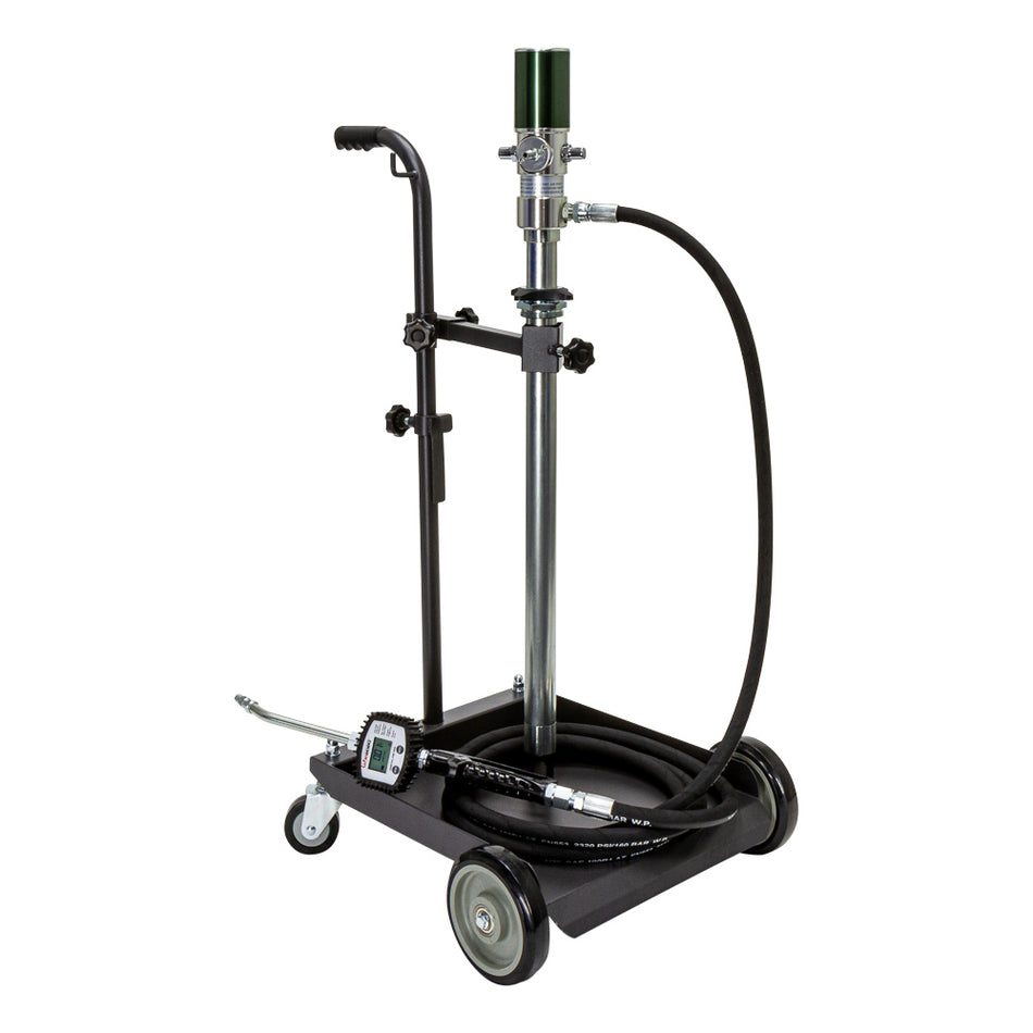Verrijdbare olievatpomp voor vaten van 50 - 60ltr - Weldingshop