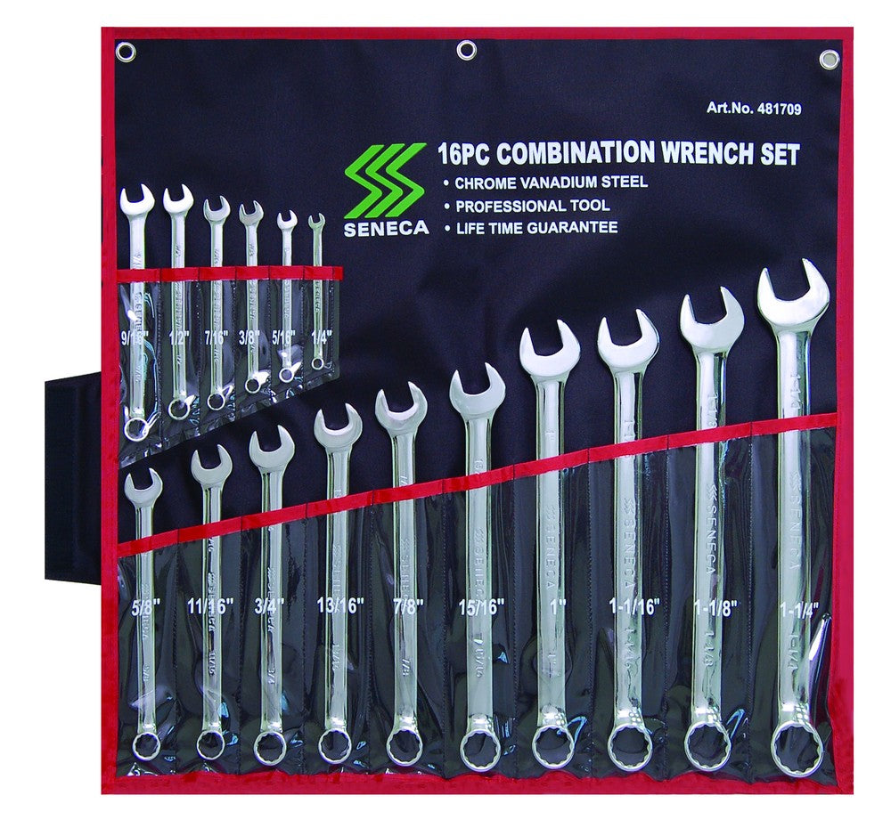 Steekringsleutelset lang 16dlg - Weldingshop