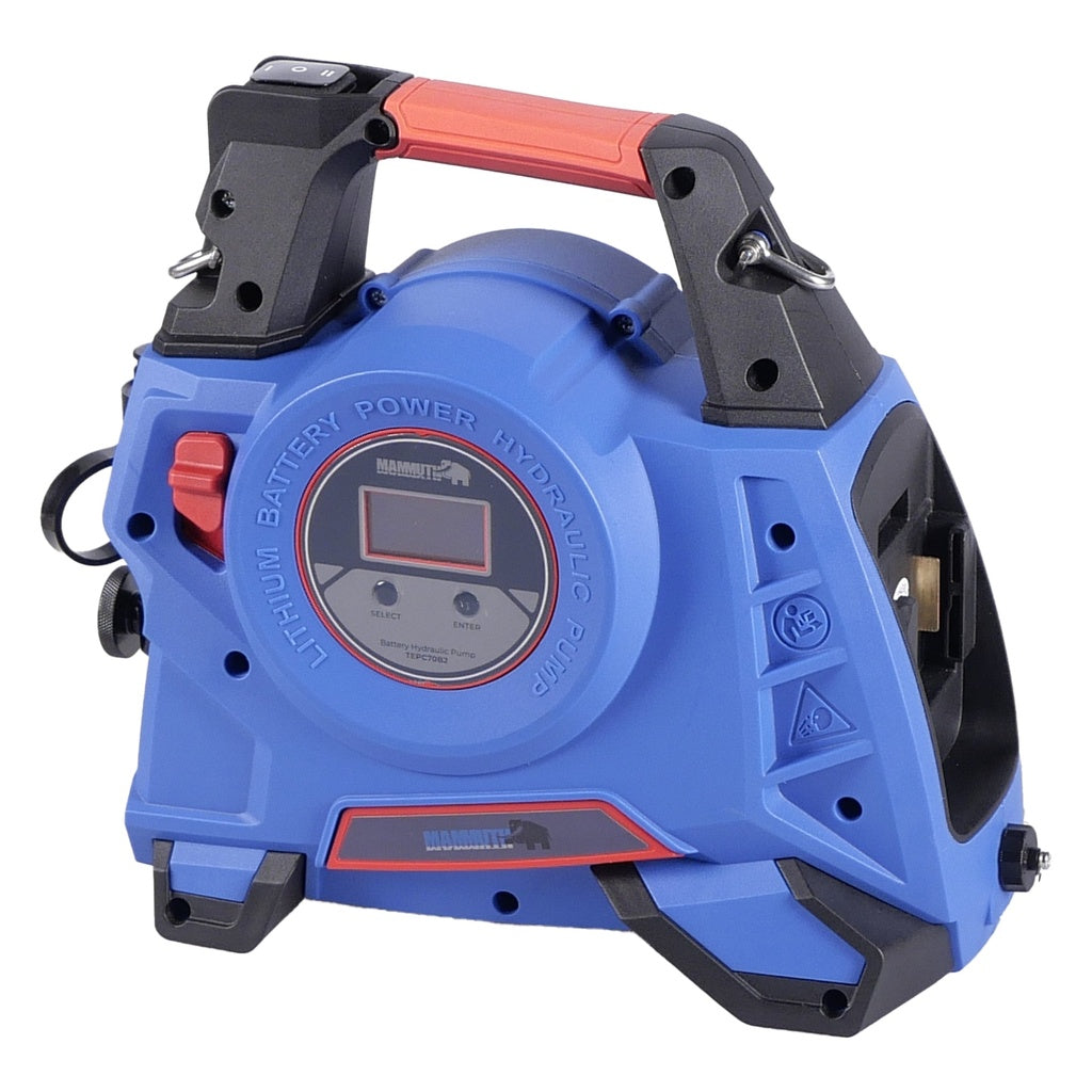 Hydraulische pomp op Accu 700 bar 700ml - Weldingshop
