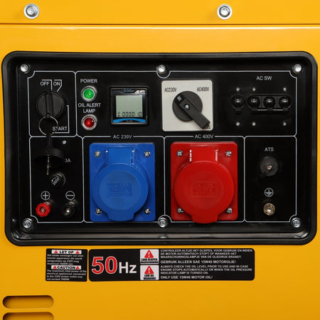 Dieselgenerator 8 kW geluidsgedempt - Weldingshop