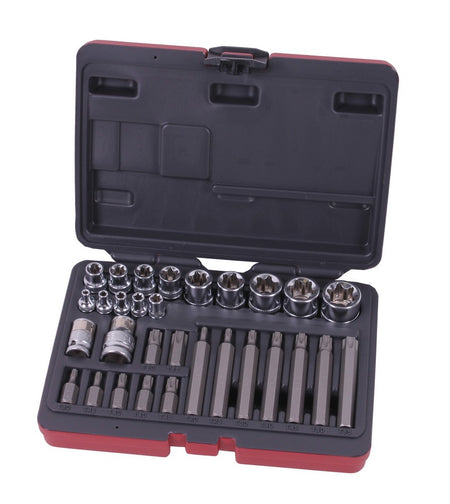 Torxdoppenset 1/4'' 3/8'' 1/2'' - Weldingshop