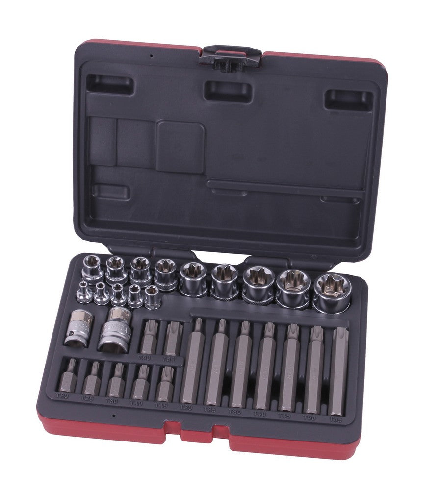 Torxdoppenset 1/4'' 3/8'' 1/2'' - Weldingshop