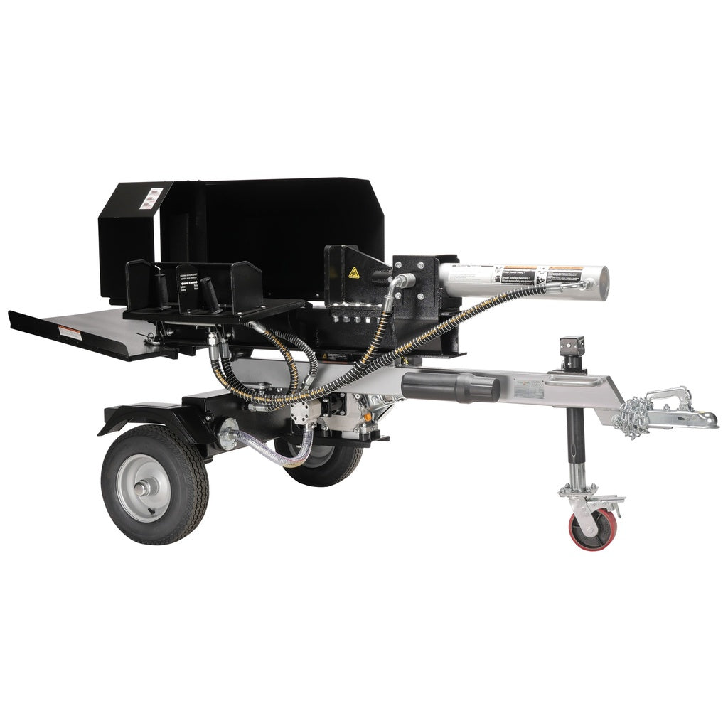 Houtklover 22 ton met benzinemotor horizontaal - Weldingshop