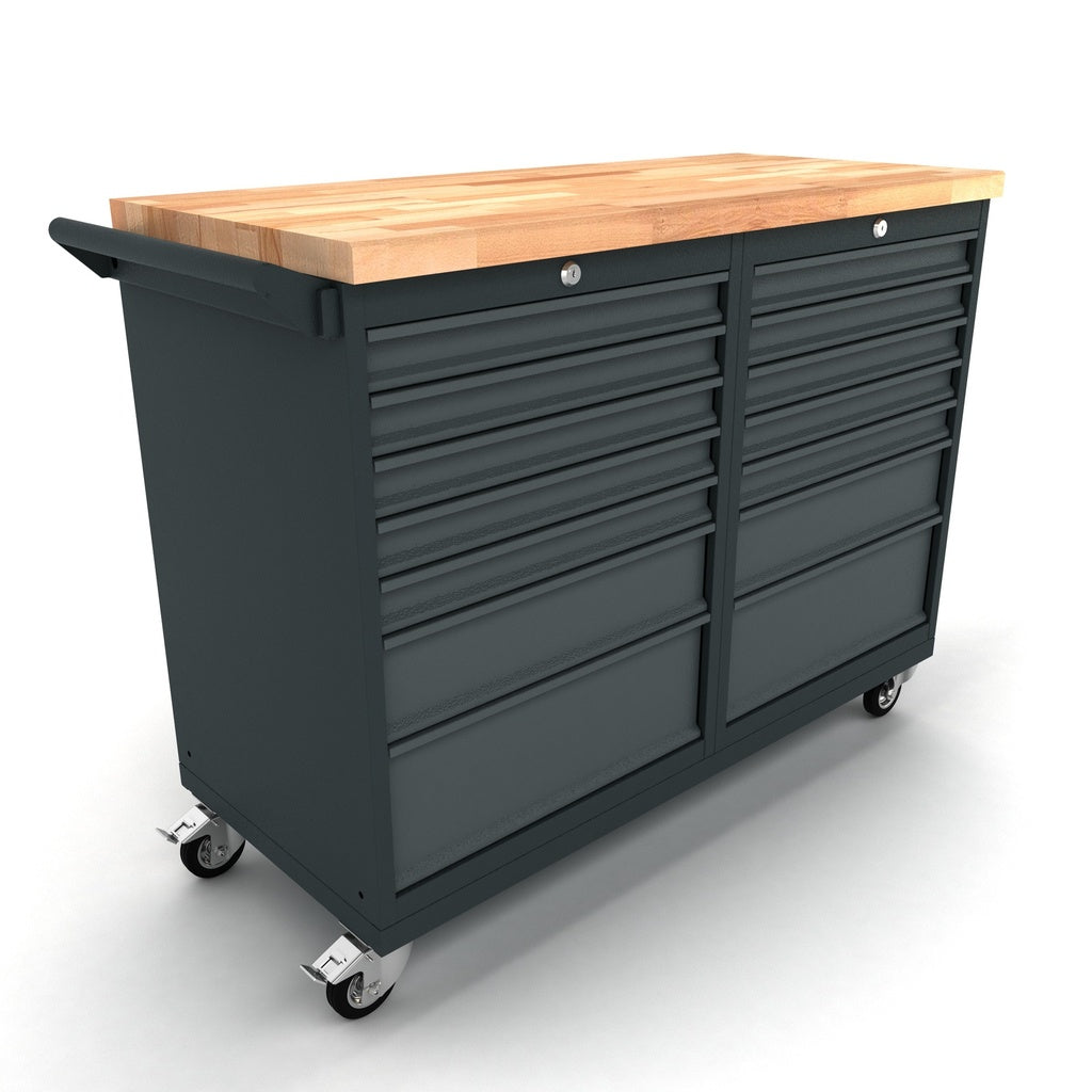 Verrijdbare werkbank 2x 5 laden kast EXPERT