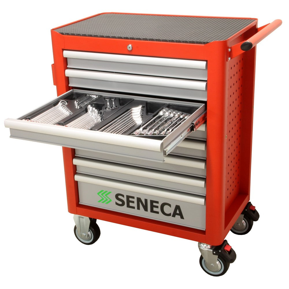 Gereedschapswagen 293 delig rood - Weldingshop