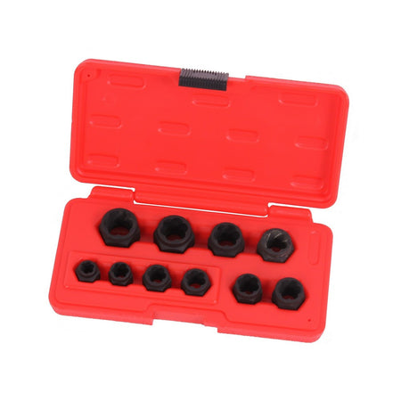 Doppenset go through met draaiing 1/2'' aandrijf 10dlg professioneel - Weldingshop