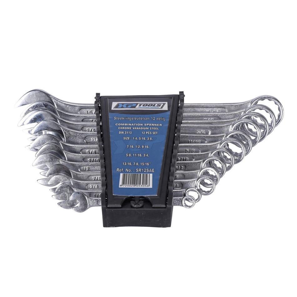 Steekringsleutelset inch maten 12 delig - Weldingshop