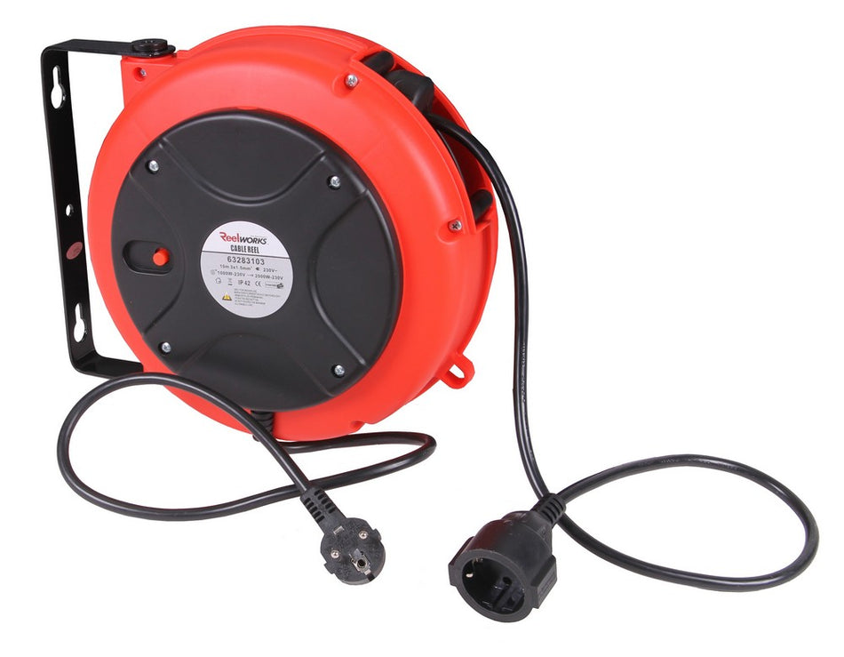 Kabelhaspel automatisch 230V 10m - Weldingshop