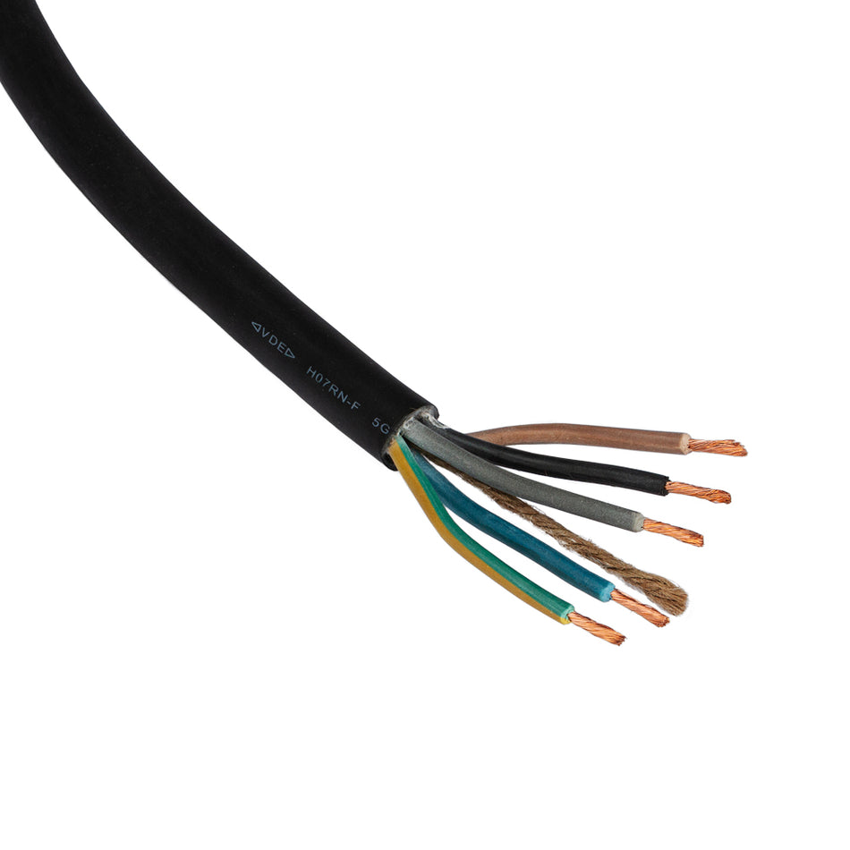 Kabel 5 x 4,0mm2 per meter - Weldingshop