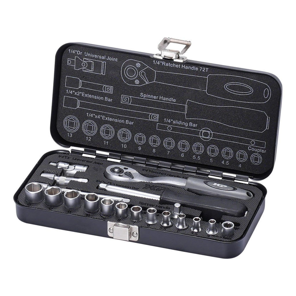 Doppendoos 1/4'' 20 dlg - Weldingshop