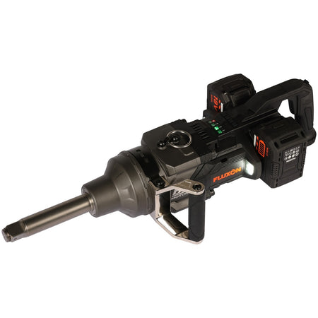 Fluxon accu slagmoersleutel 1” 4000 Nm incl. 2x 8 Ah accu en duosnellader - Weldingshop