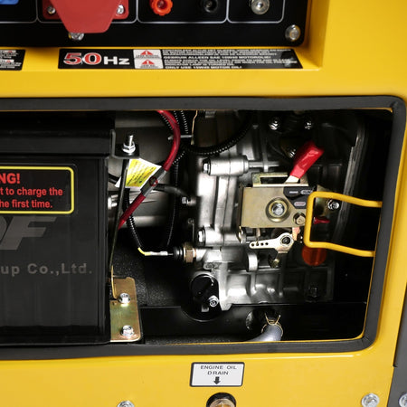 Dieselgenerator 5kW geluidsgedempt - Weldingshop