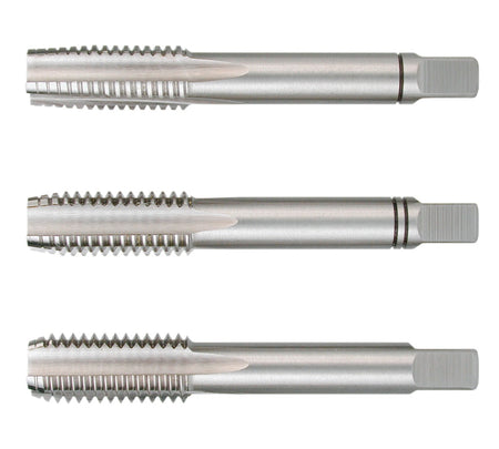 Handtappenset M12 HSS-G geslepen DIN 352 3 delig - Weldingshop