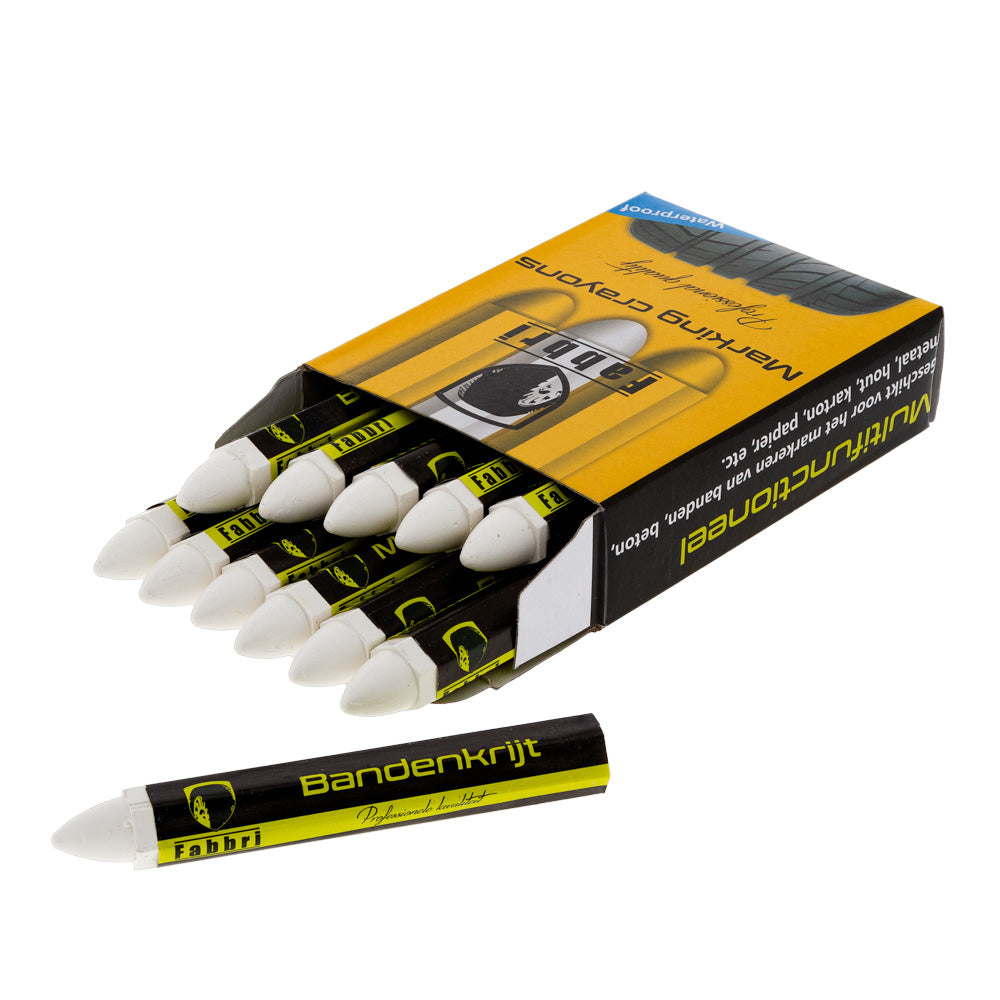 Bandenkrijt 10,5 x 1,5cm 12 stuks - Weldingshop