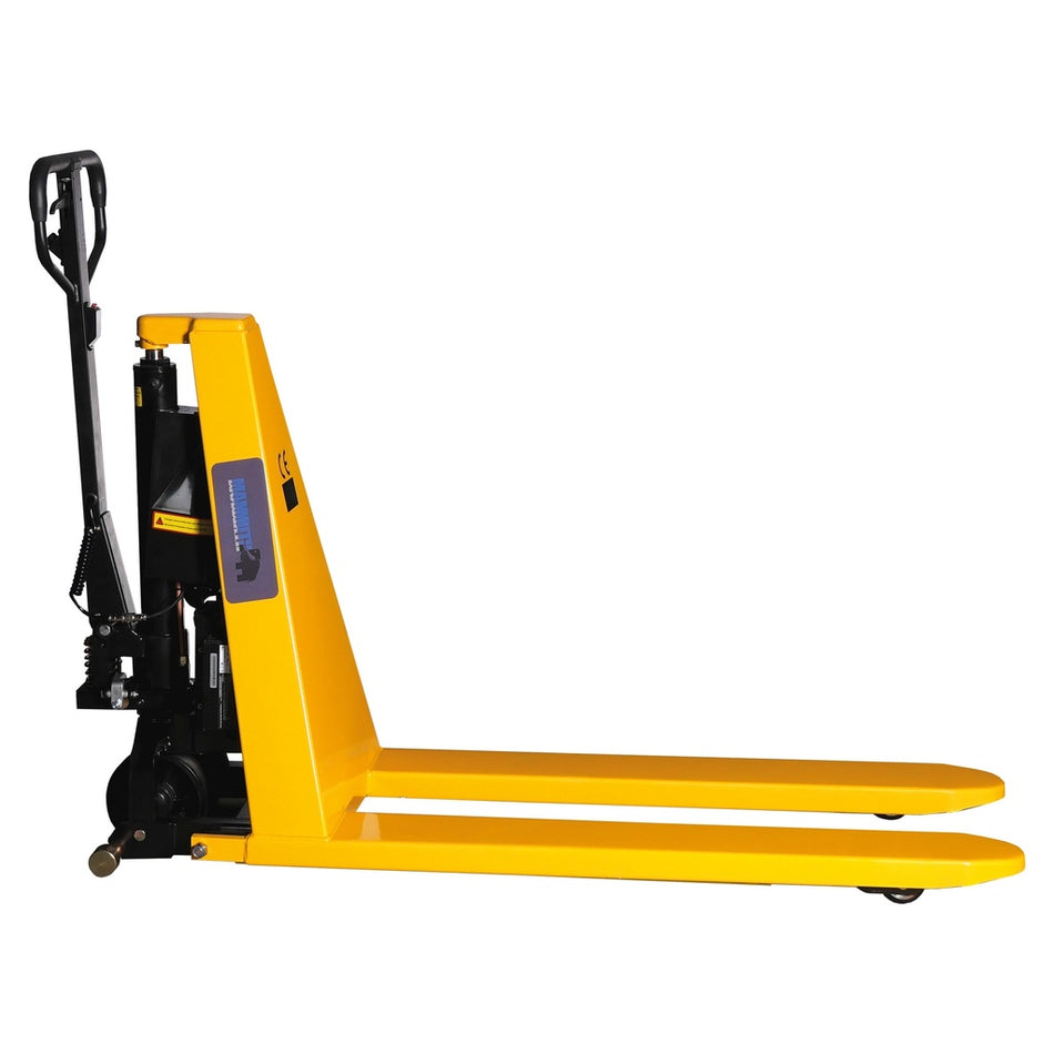Semi-elektrische hoge lift palletwagen 1000kg - Weldingshop