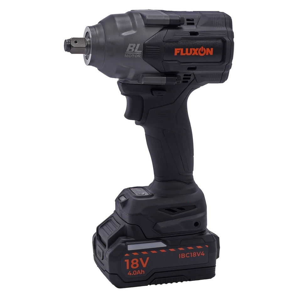 Accu slagmoersleutel 1/2" 1080 Nm incl. 2x 4Ah accu en lader