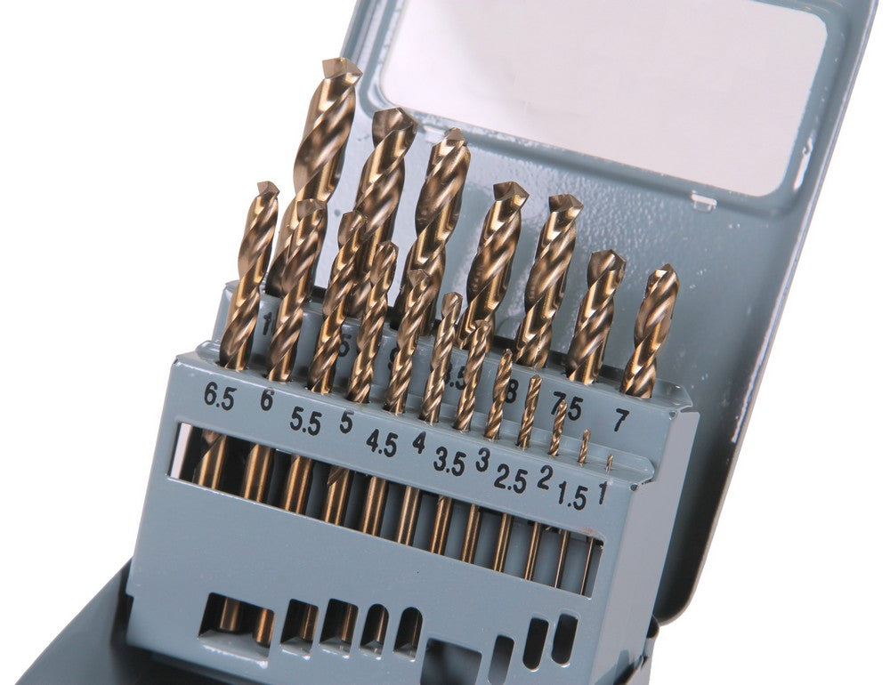 HSS metaalborenset kobalt split point 19 delig - Weldingshop