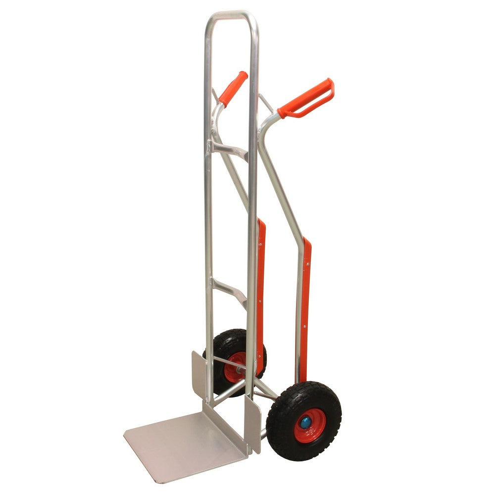 Steekwagen aluminium 200kg massieve wielen - Weldingshop