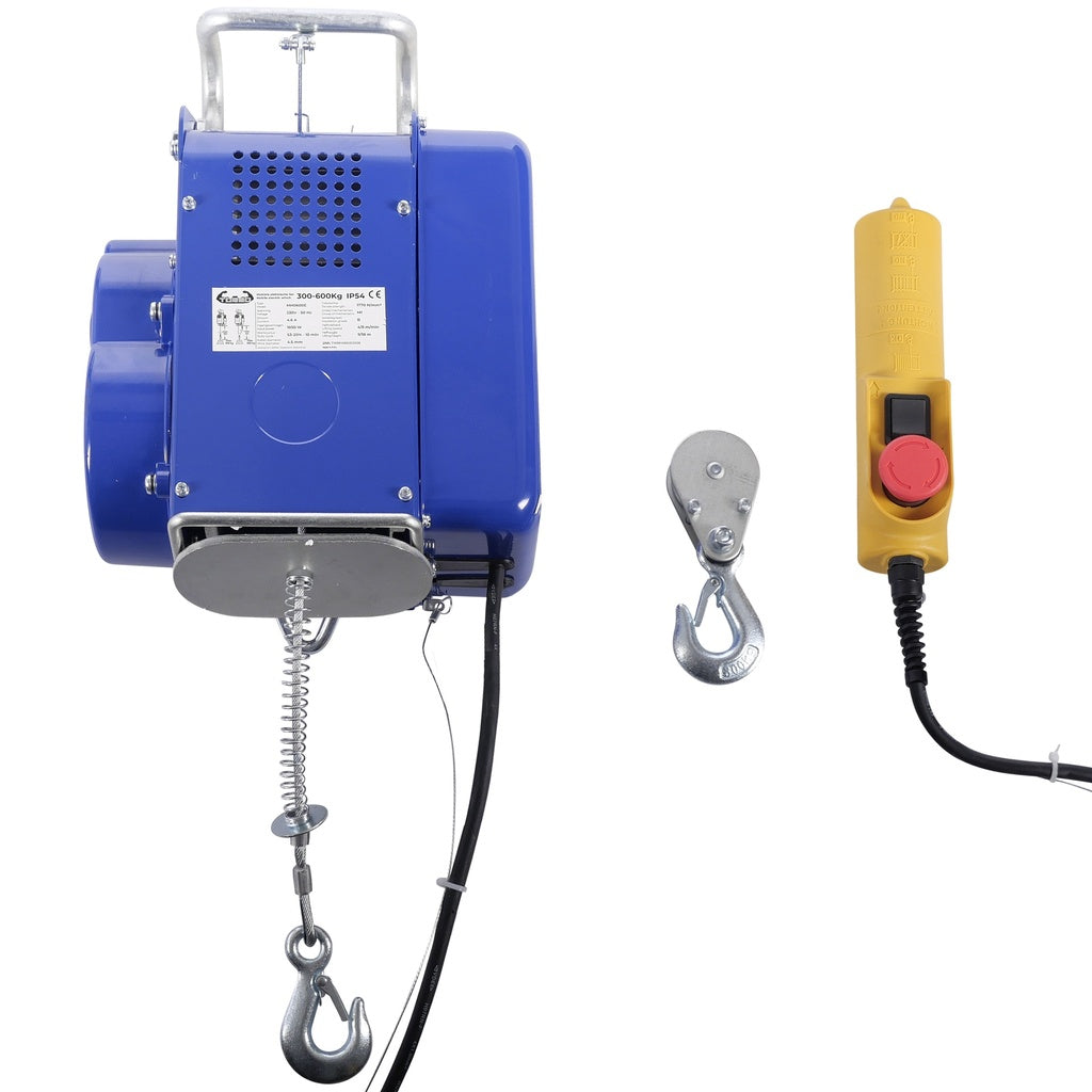 Mobiele elektrische lier 300 / 600 kg - Weldingshop