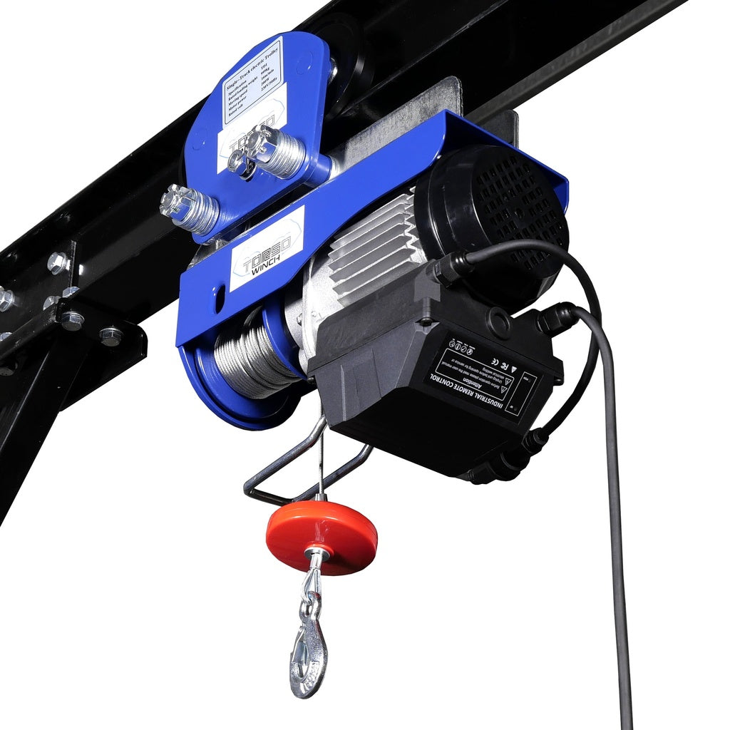 Elektrische takel incl loopkat met draadloze bediening 150 / 300kg 230V - Weldingshop