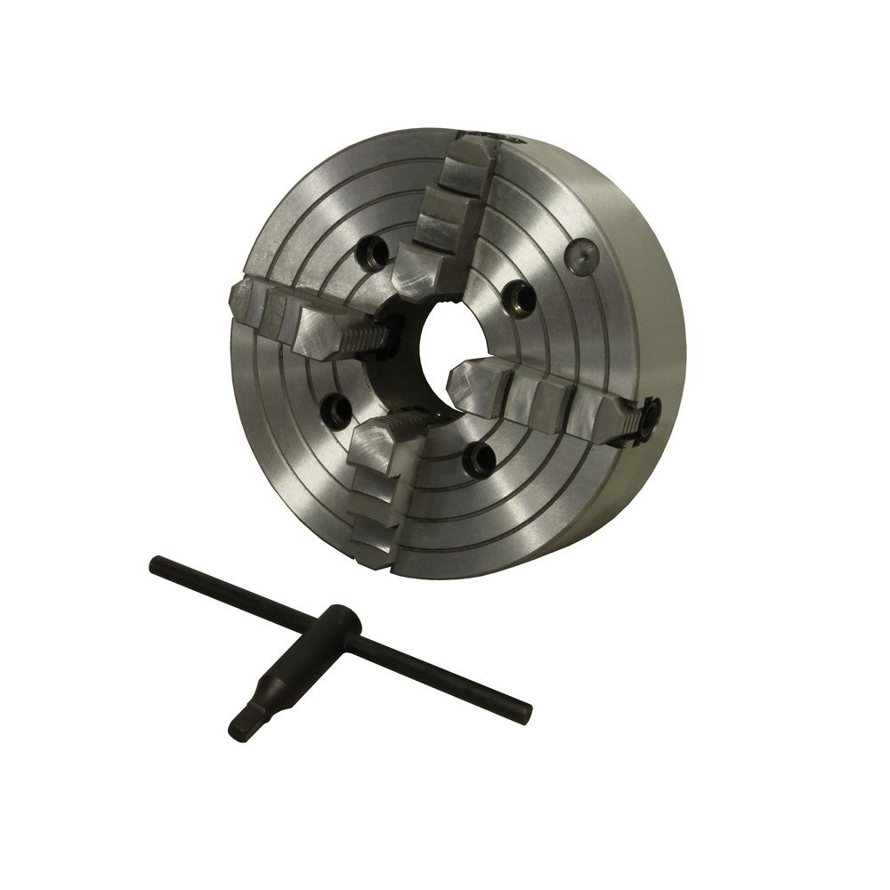 Onafhankelijke 4 klauwplaat 125mm - Weldingshop