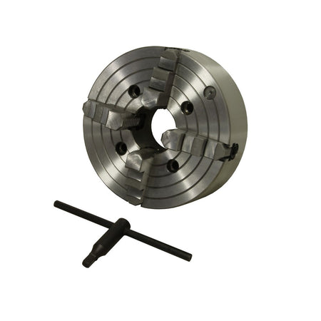 Onafhankelijke 4 klauwplaat 125mm - Weldingshop