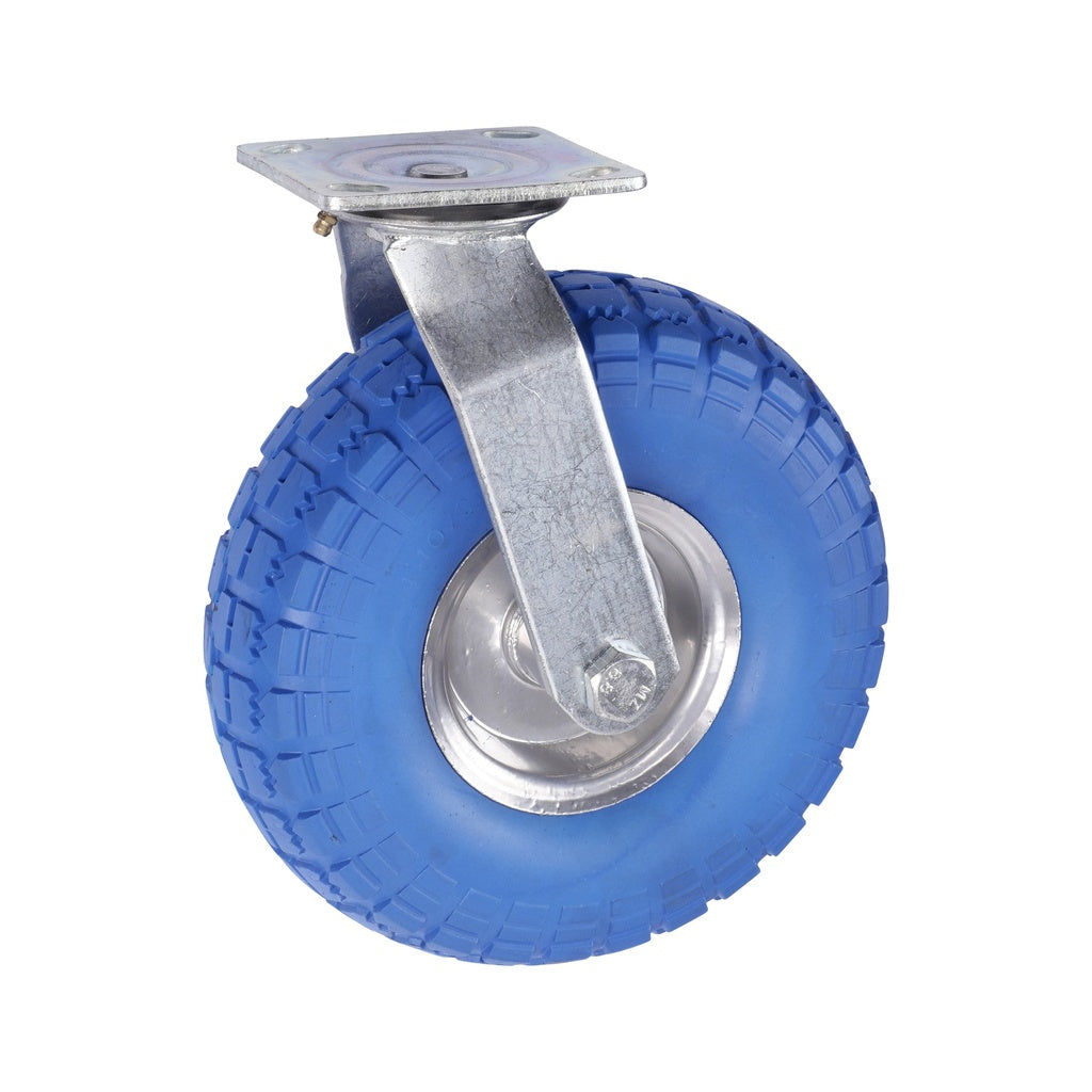 Zwenkwiel 260 x 82mm massief rubber - Weldingshop