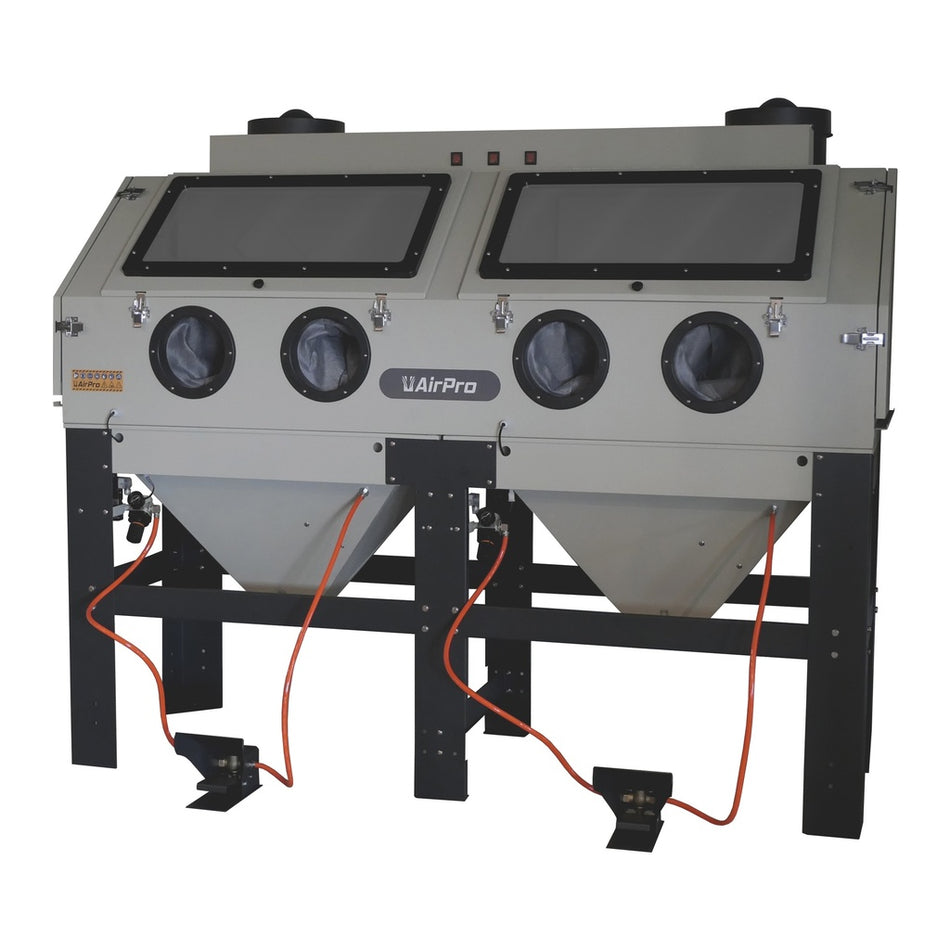 Zandstraalkast dubbel 880L - Weldingshop