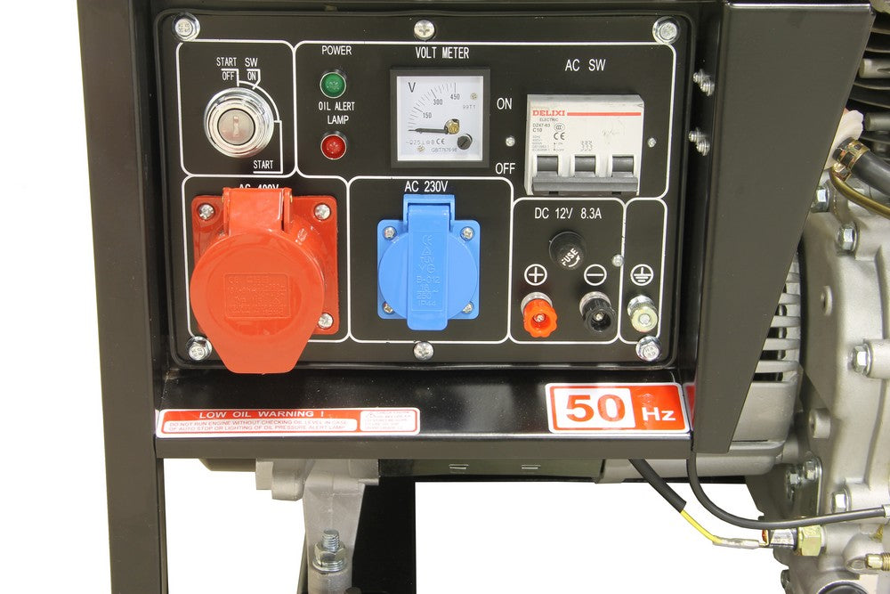 Diesel generator set open type 230V/400V 5kW - Weldingshop