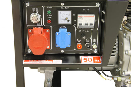 Diesel generator set open type 230V/400V 5kW - Weldingshop