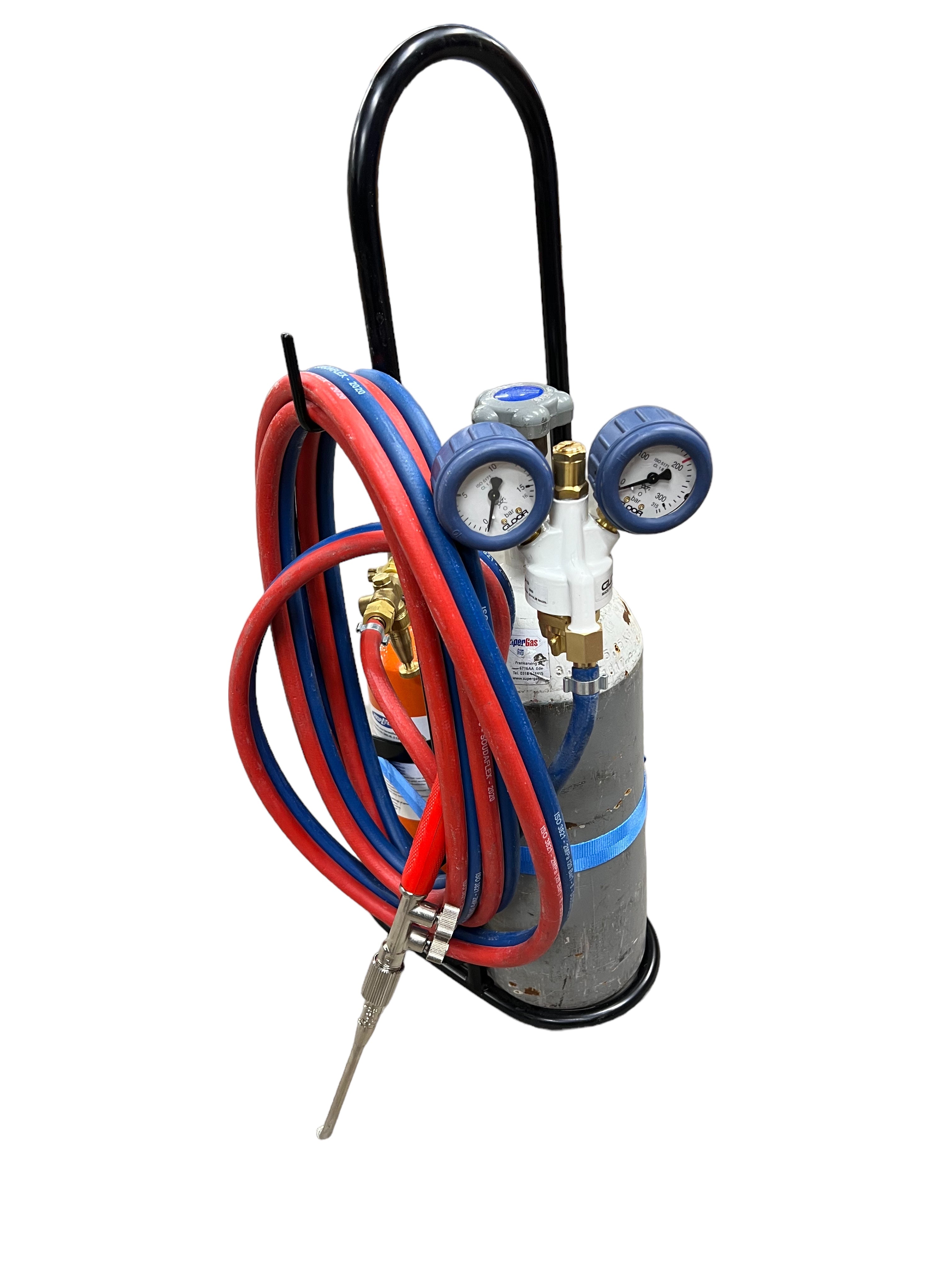 HS4 hardsoldeerset propaan/Zuurstof compleet - Weldingshop