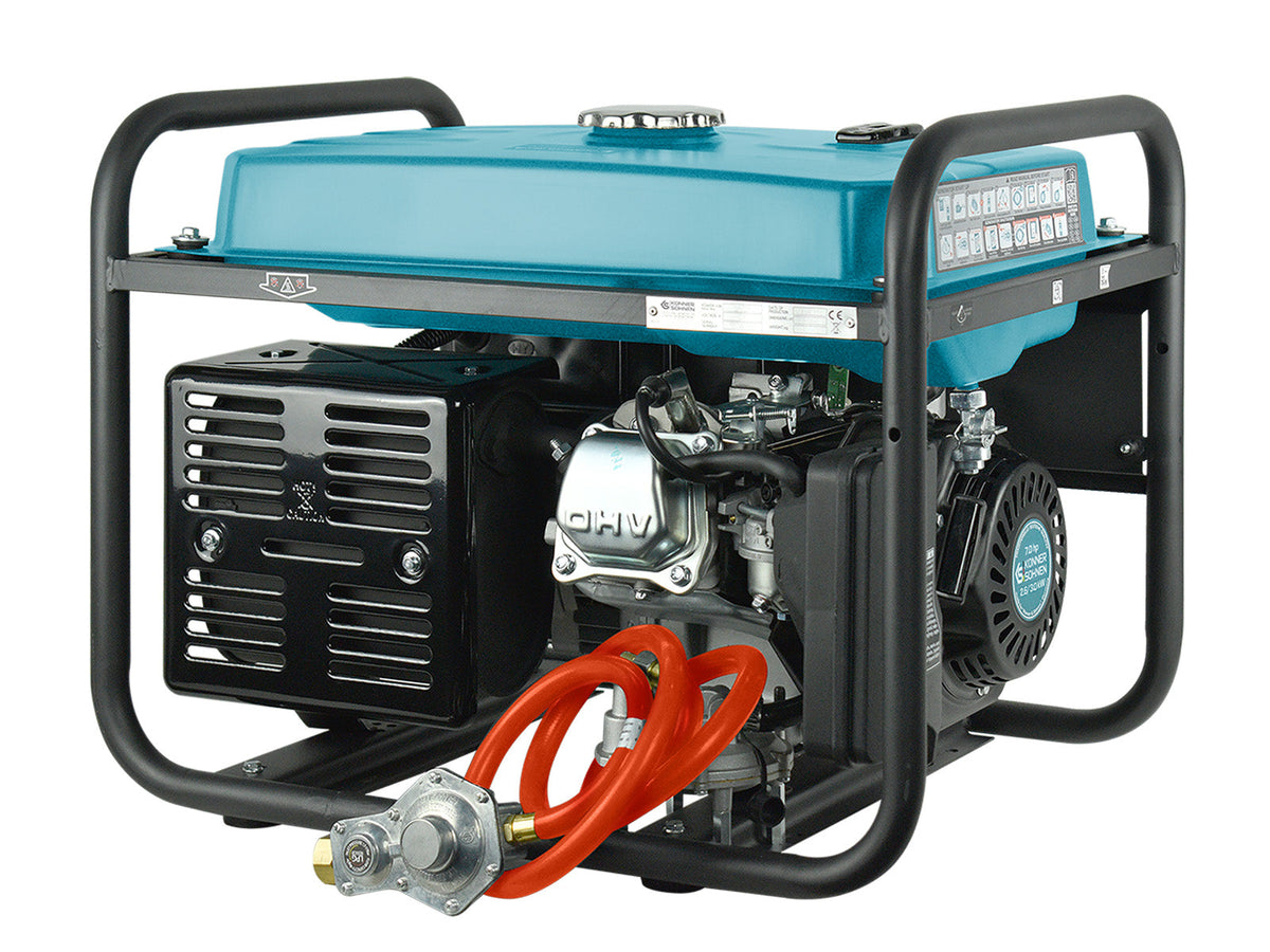 LPG/benzinegenerator "Könner & Söhnen" KS 3000G - Weldingshop