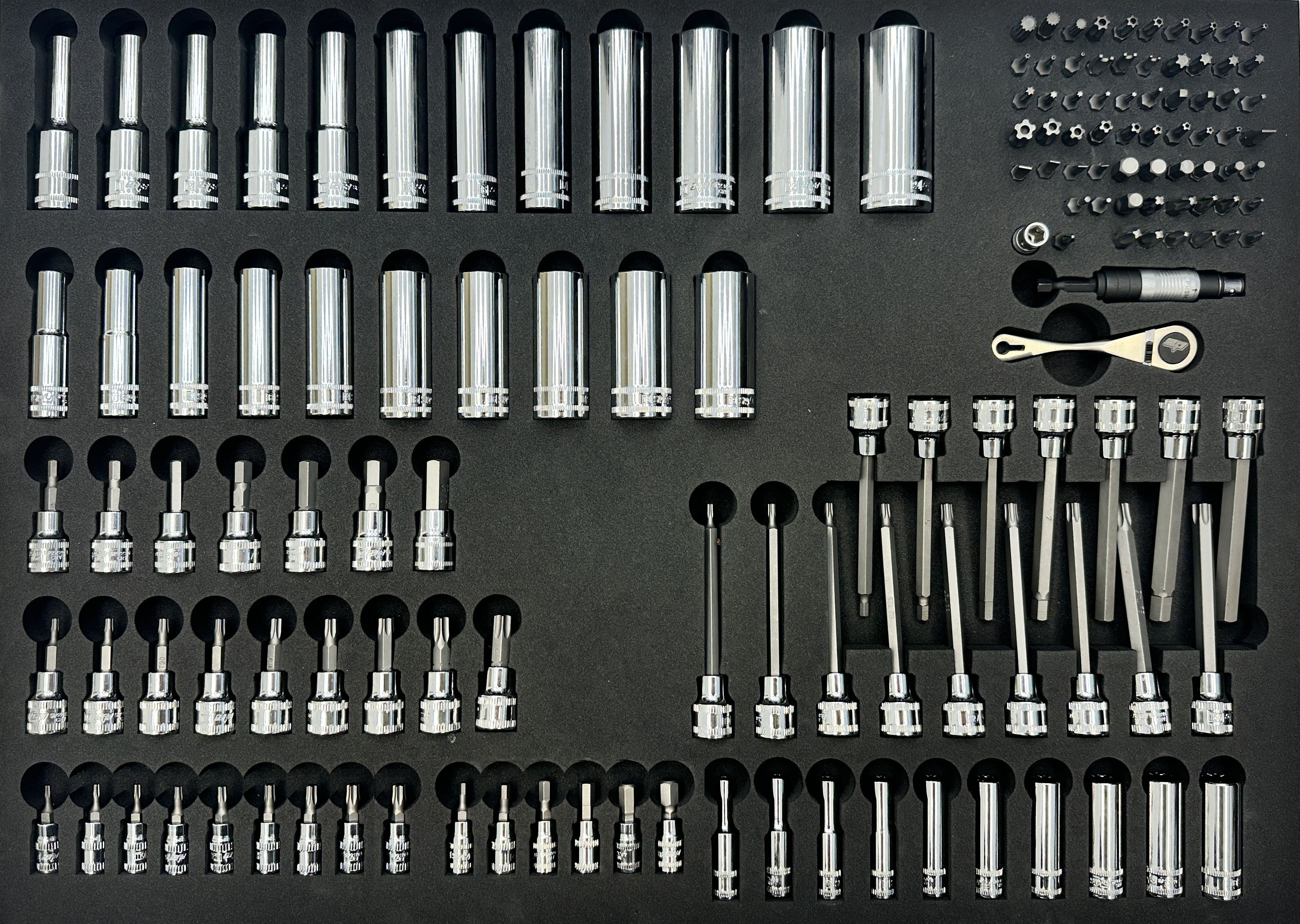 LANGE DOPPEN & BITDOPPEN SET 147 DELIG IN EVA FOAM