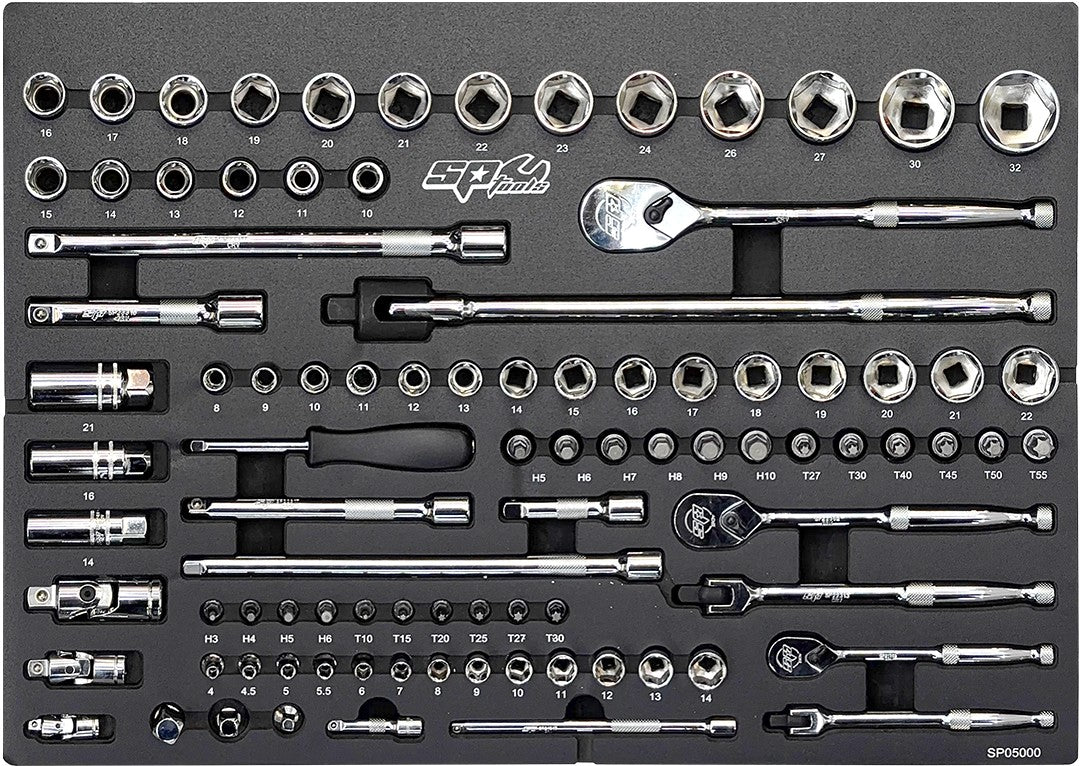 EVA INLEG 86 DELIG MS DOPPEN EN ACCESOIRES METRISCH LADE (SP50009M)