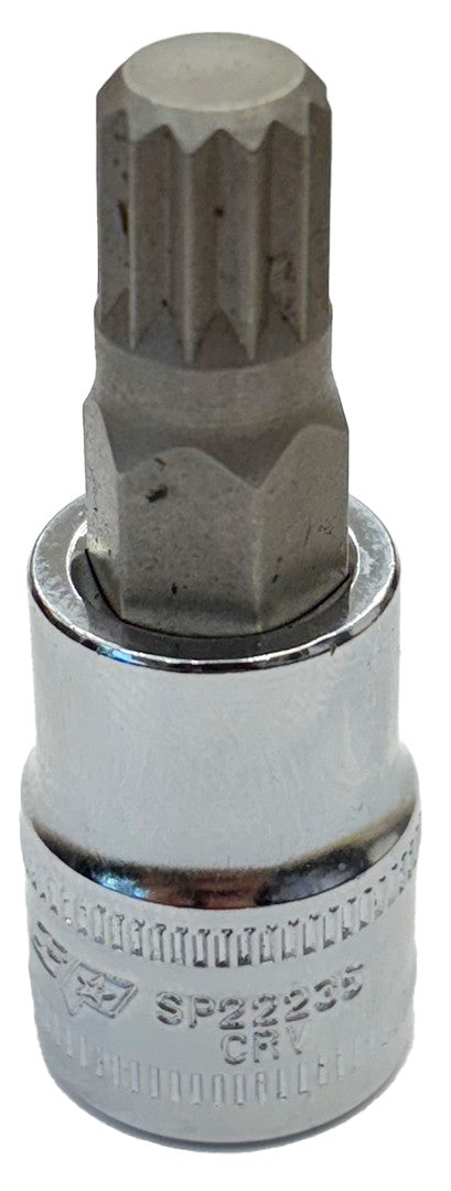 3/8" DOP SPLINE M10 (50MM LANG)