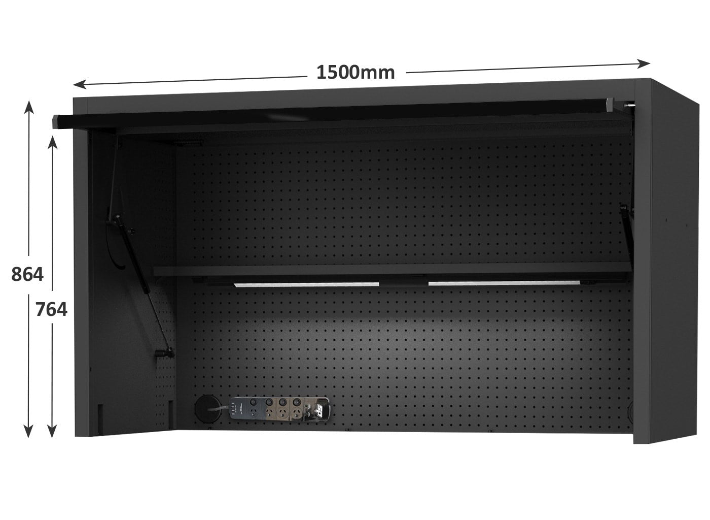 POWERBOARD TOPKIST ZWART USA SUMO SERIES 150CM