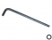 BINNENZESKANT STIFTSLEUTEL MET KOGELKOP 2MM
