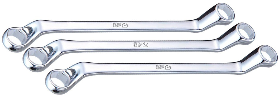RINGSLEUTEL SET 6-KANT 75GR OFFSET 3 DELIG TBV ONTLUCHTEN REMMEN