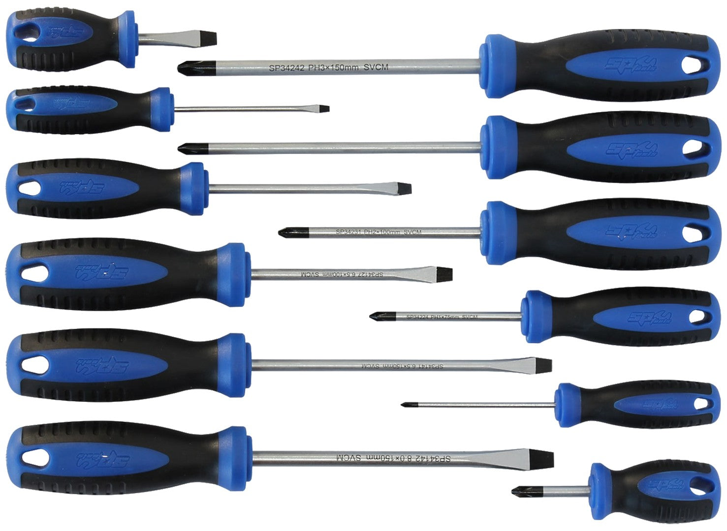 SCHROEVENDRAAIERSET 12 DELIG PHILLIPS/ ZAAGSNEDE