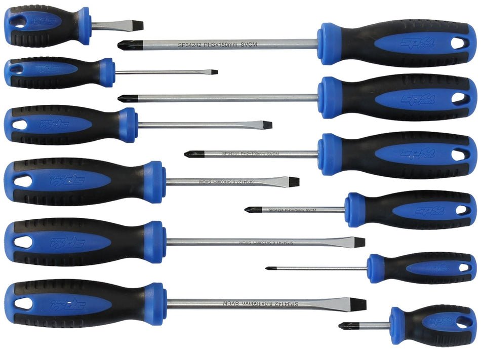 SCHROEVENDRAAIERSET 12 DELIG PHILLIPS/ ZAAGSNEDE