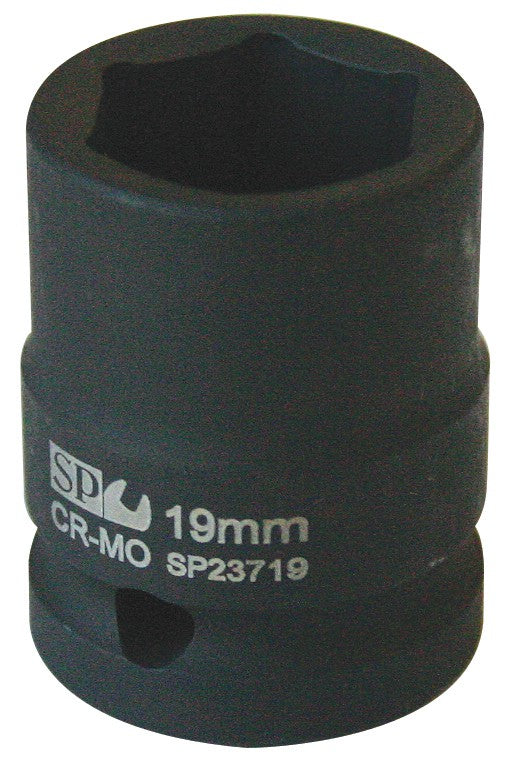 SLAGMOERDOP 1/2" 6-KANT 30MM
