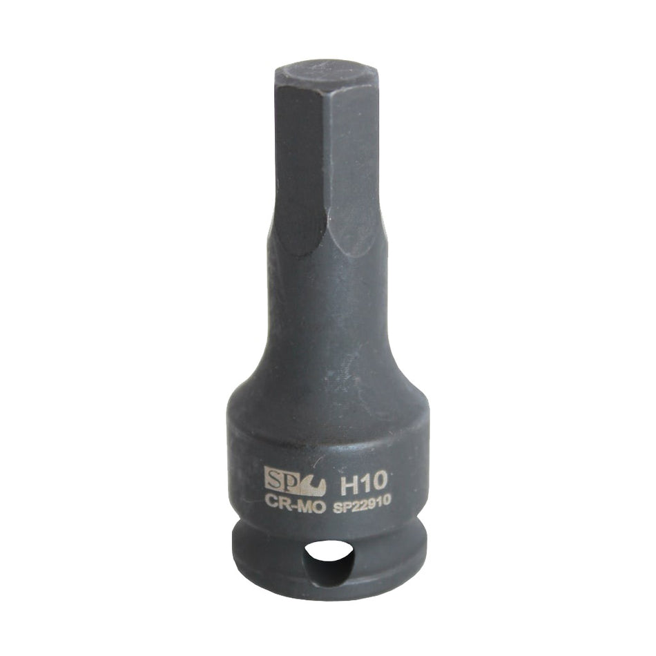 SOCKET IMPACT 3/8"DR INHEX METRIC 10MM
