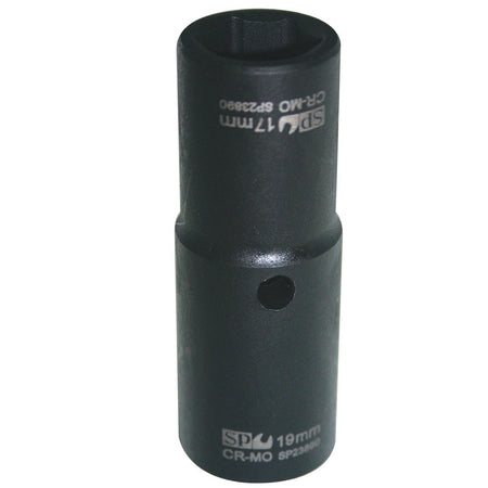 SOCKET IMPACT FLIP 1/2DR METRIC 19X21MM