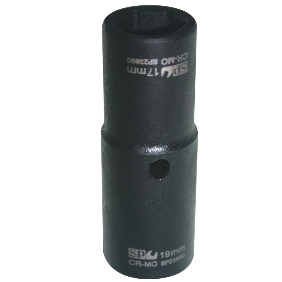 SOCKET IMPACT FLIP 1/2DR METRIC 19X21MM