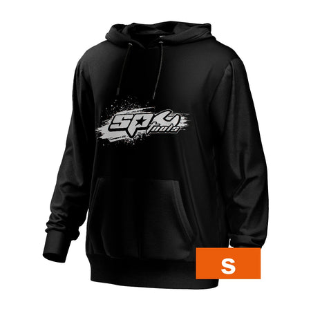 SP HOODIE BLACK AND WHITE SIZE S